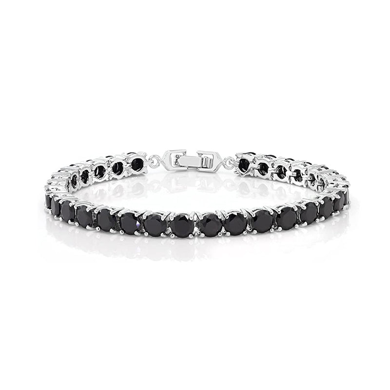 multi-color round bracelet; cubic zirconia; Eamti;