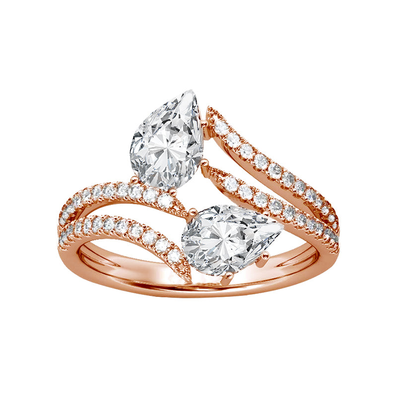 pear engagement rings; stunning wedding rings; Eamti;