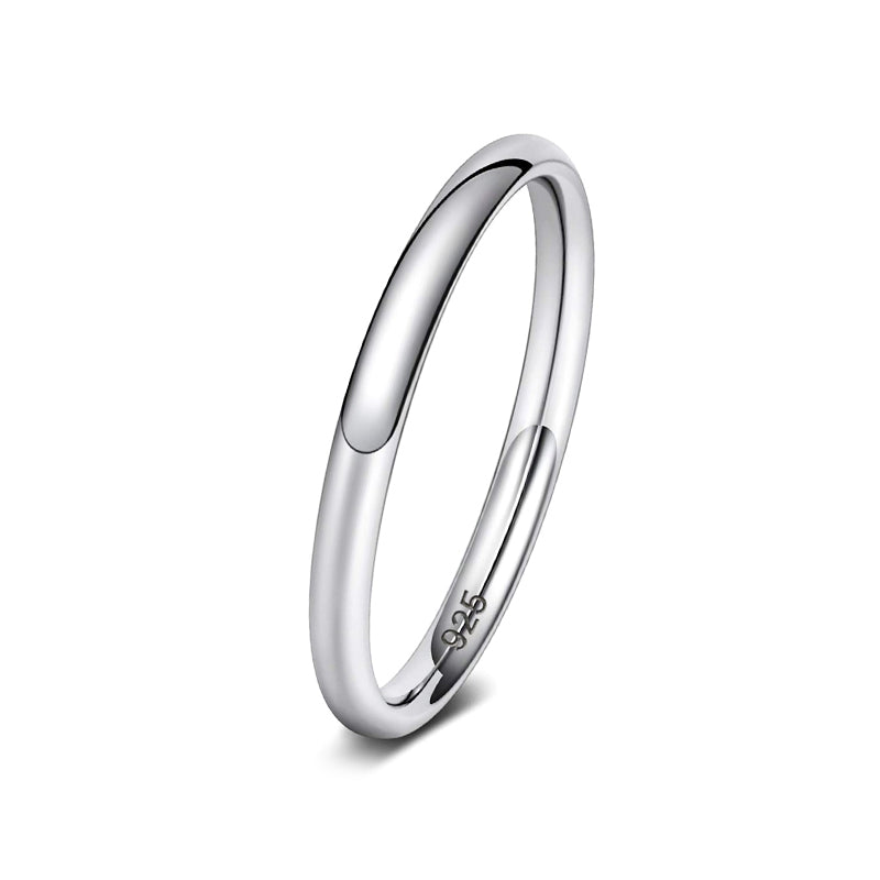 high polish rings; simple wedding bands; Eamti;