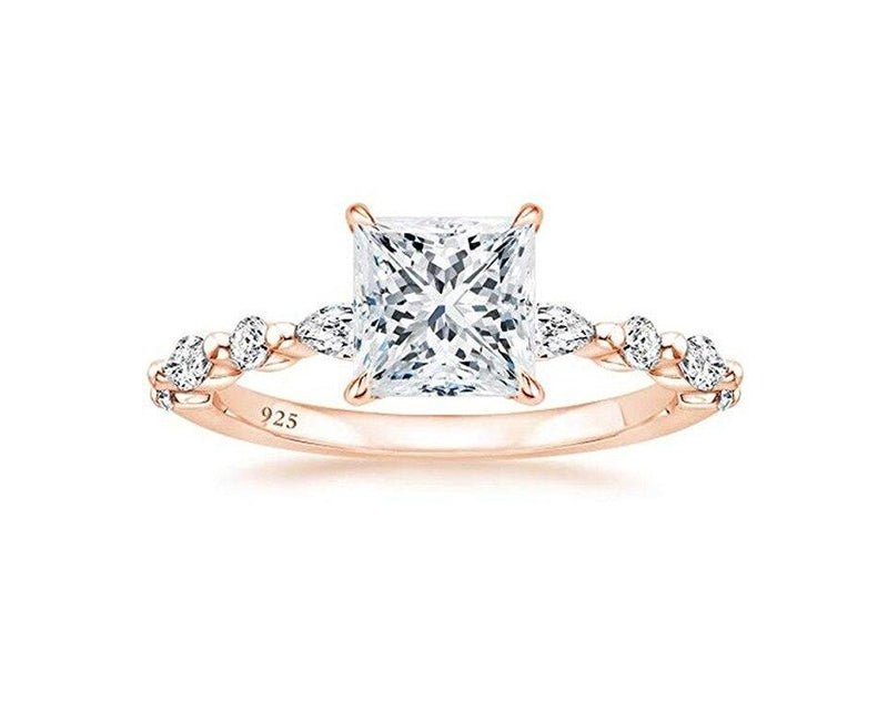 vintage engagement rings; stylish wedding ring; Eamti;