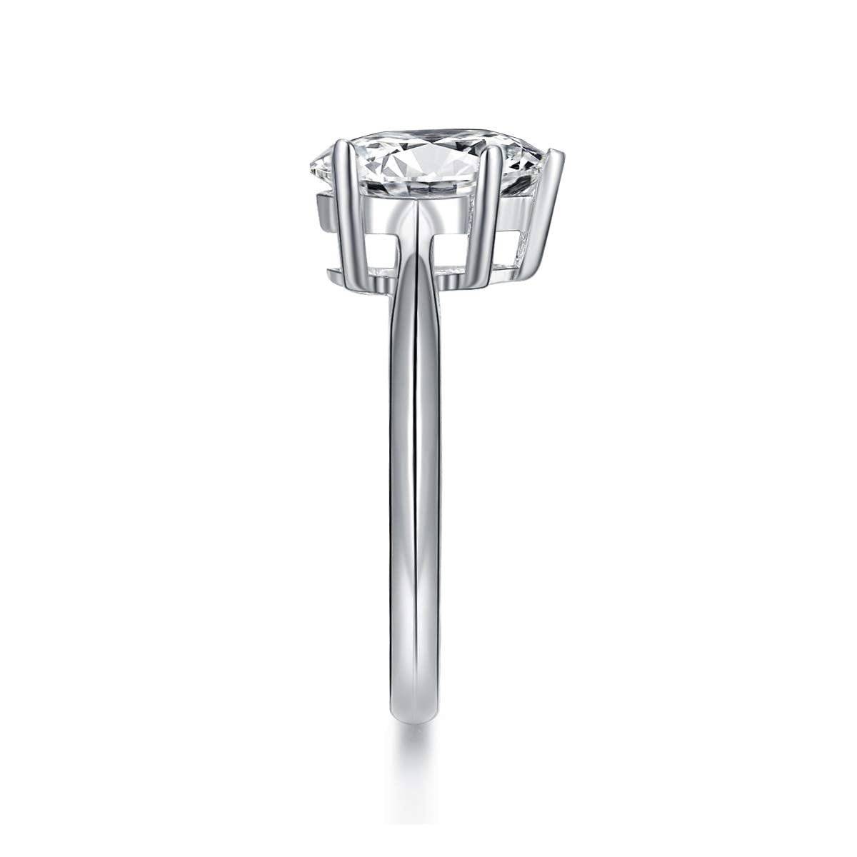 shank cushion engagement rings; unique wedding rings; Eamti;