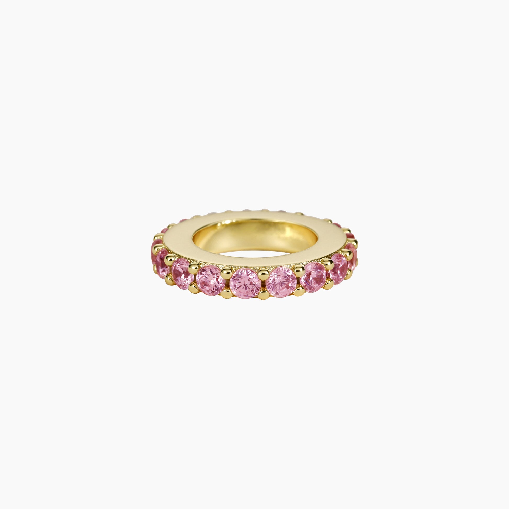 Round Birthstone Charm