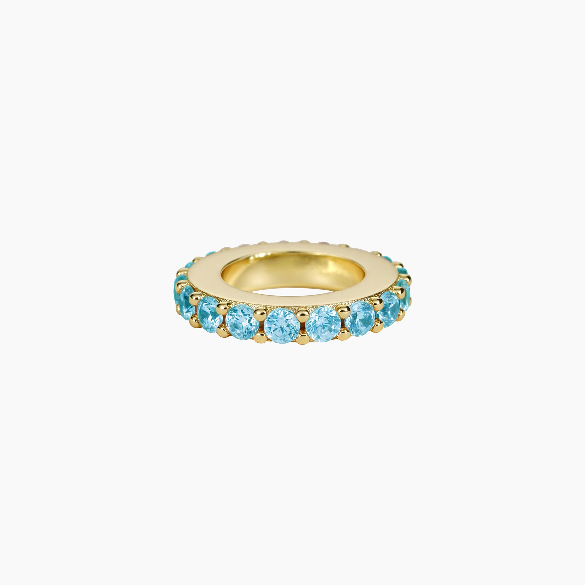 Round Birthstone Charm