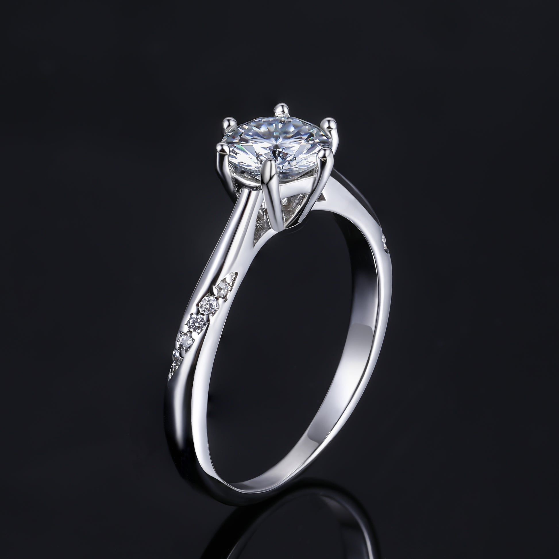 moissanite ring, moissanite engagement ring, moissanite wedding rings, round cut moissanite rings, engagement ring moissanite, moissanite promise ring, moissanite bridal ring, affordable moissanite engagement rings