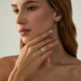 radiant cut ring, sterling silver rings for women, affordable wedding rings, cubic zirconia ring, 2ct ring, sterling silver cubic zirconia rings, travel ring, cheap rings, inexpensive promise ring, cz engagement rings, cz stones, cubic zirconia usa, travel rings, silver engagement rings, fake diamond rings