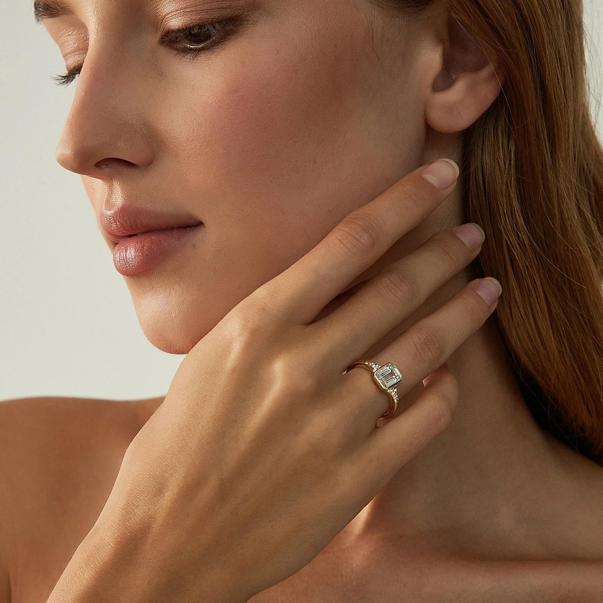 bezel engagement rings, emerald cut engagement rings, emerald cut, emerald diamond, emerald cut diamond ring, emerald cut ring, emerald diamond ring, fake diamond rings, cubic zirconia engagement rings, cubic zirconia wedding rings, silver engagement rings, cz stones, travel rings