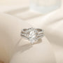 cheap wedding ring sets, marquise ring for women, silver marquise ring, cubic zirconia wedding rings, cz stones, affordable cz engagement rings, fake bridal set rings
