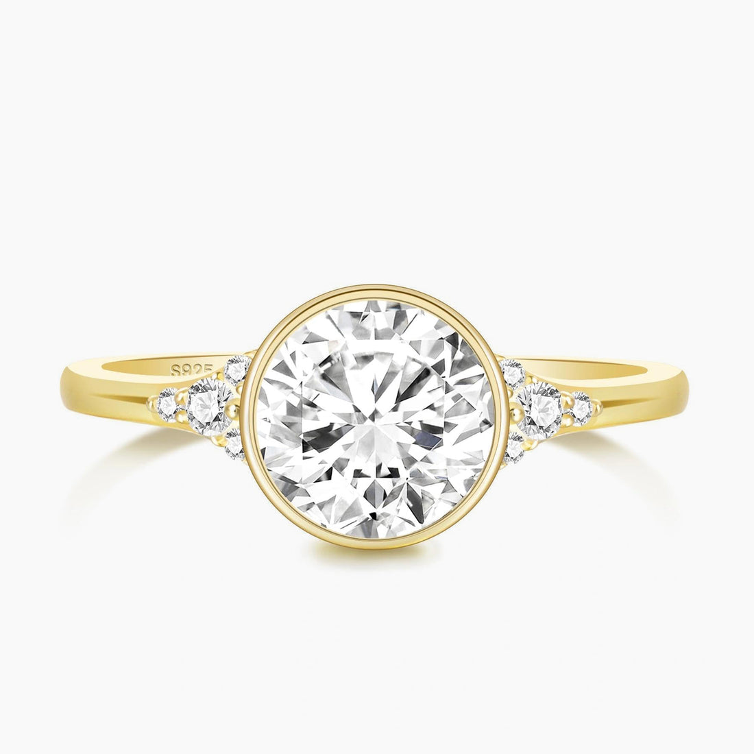 bezel engagement rings, round engagement rings, cubic zirconia wedding rings, round zirconia ring, cubic zirconia round ring, cubic zirconia engagement rings, cubic zirconia wedding rings, travel rings, fake diamond rings