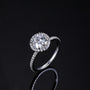 cubic zirconia stone, silver rings for women, stunning rings, s925 ring