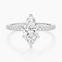 eamti rings, eamti, eamti jewelry, 3 carat engagement ring, marquise engagement ring，low profile engagement rings，CZ Stones, pave engagement ring, moiss jewelry, engagement rings silver