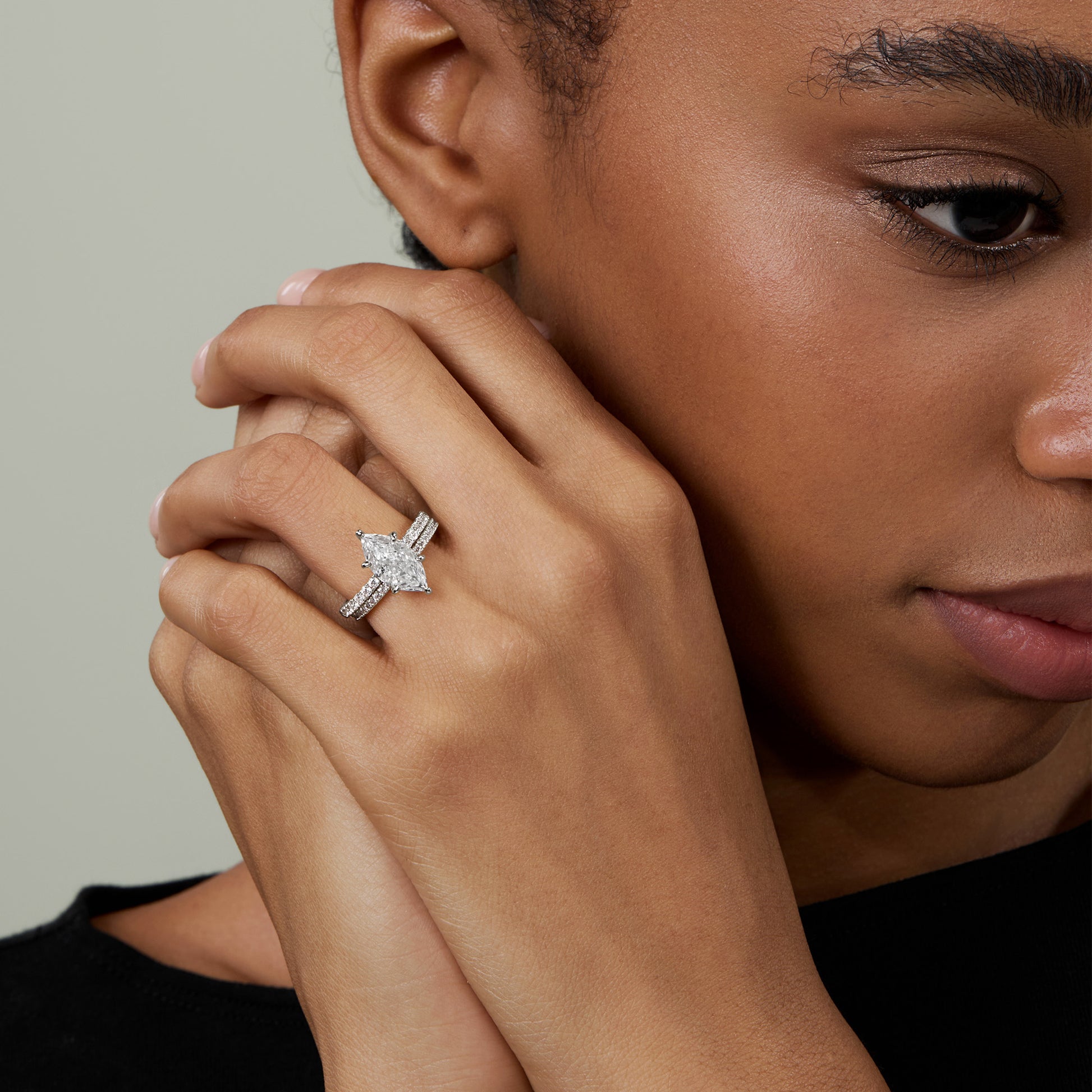 cz wedding rings, emati, cz engagement rings, eamti rings, eamti, eamti jewelry, travel rings, travel marquise wedding rings, 3 carat engagement ring, marquise engagement ring，low profile engagement rings，CZ Stones, pave engagement ring,eamti rings