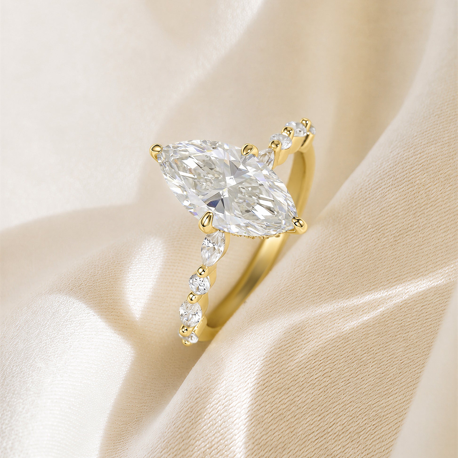 3 Carat Engagement Ring, marquise moissanite ring，3 carat moissanite ring, marquise moissanite engagement ring, moissanite engagement ring, moissanite jewelry, marquise moissanite wedding rings,s925 ring, proposal ring silver, eamti rings, silver bridal rings, eamti jewelry