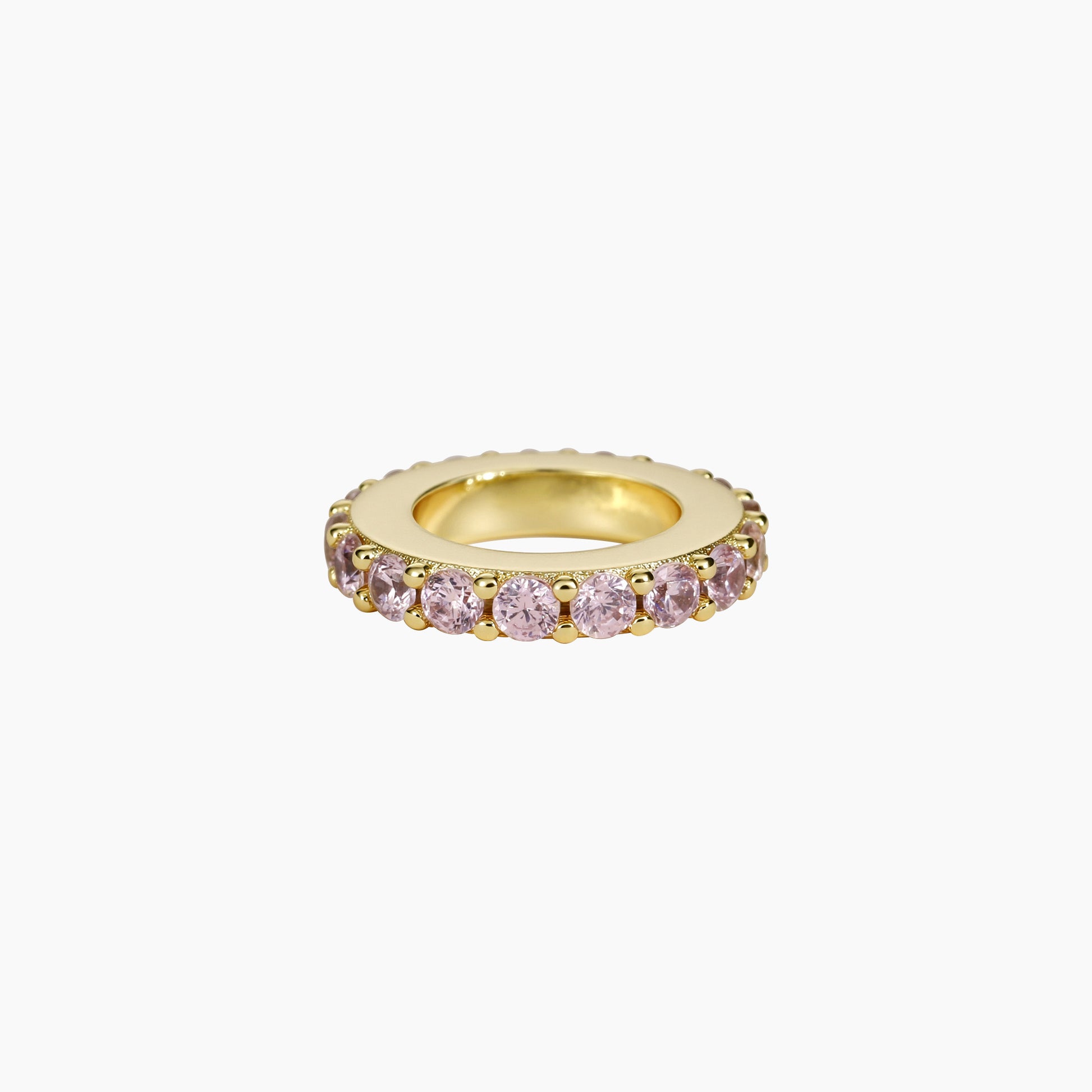 Round Birthstone Charm