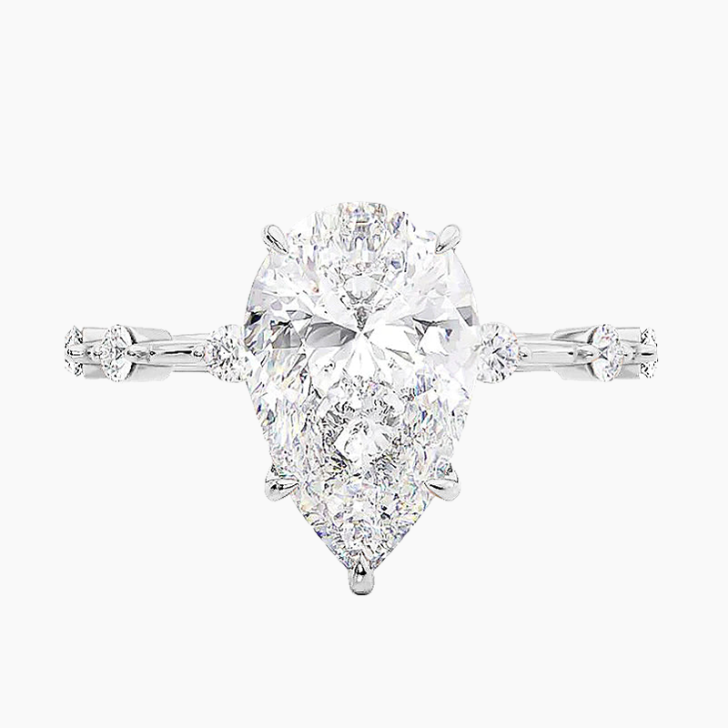 Pear Cut Engagement Ring