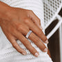 moissanite engagement ring, moissanite jewelry, round moissanite engagement rings, cubic zirconia vs moissanite, moissanite vs cz, moissanite wedding band, moissanite engagement rings, moissanite wedding rings, affordable moissanite engagement rings, moissanite promise ring, moissanite bridal ring, engagement moissanite rings, stacking ring