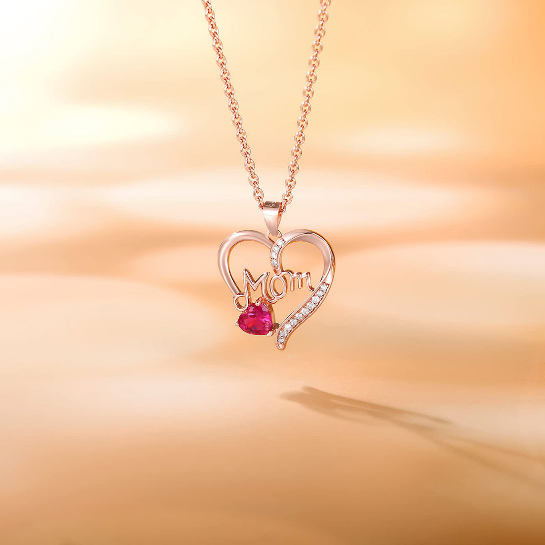925 Sterling Silver Love Heart Necklaces for Women
