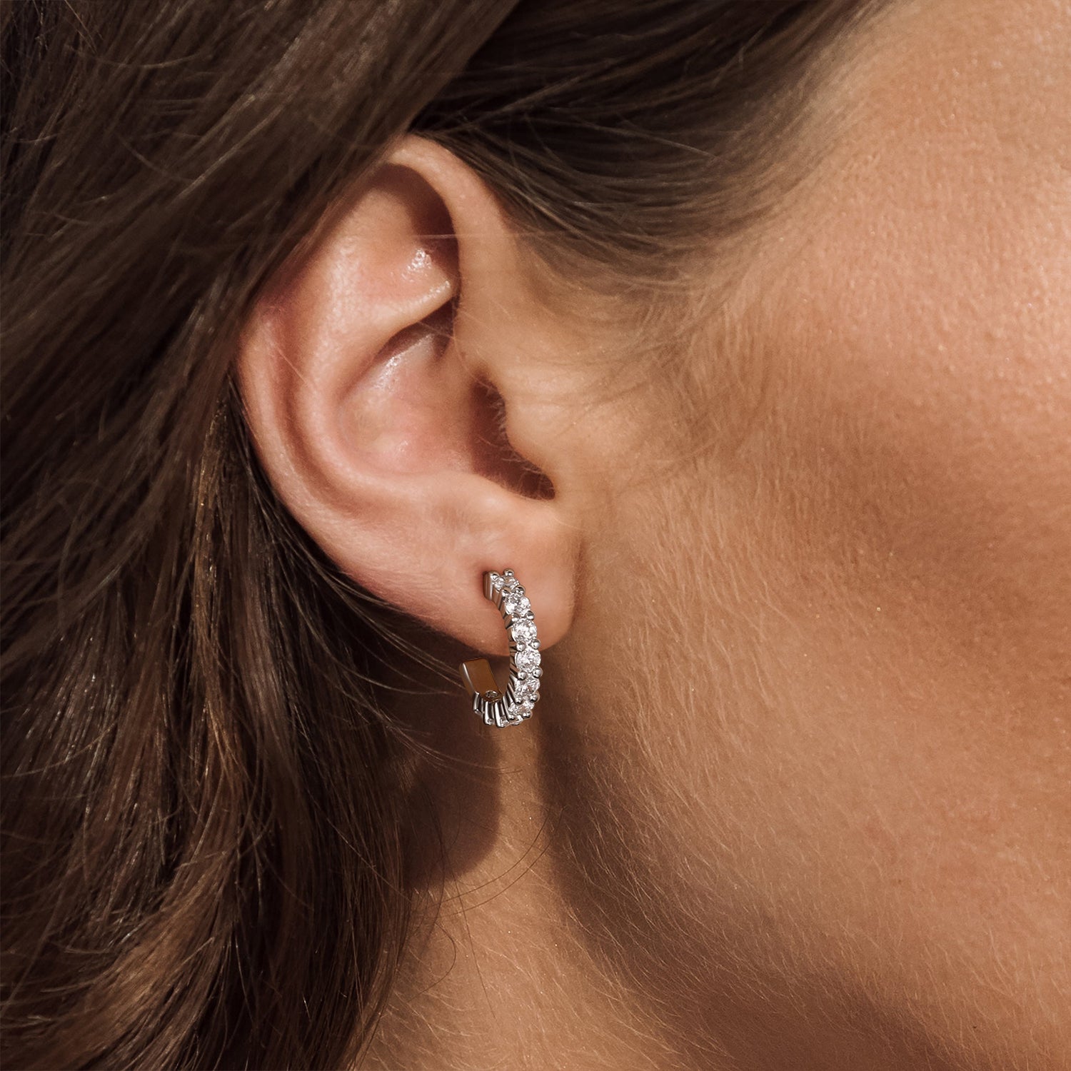 silver huggie, hoop huggies, huggie earrings, tiny hoop earrings, silver earrings, s925 earrings for women