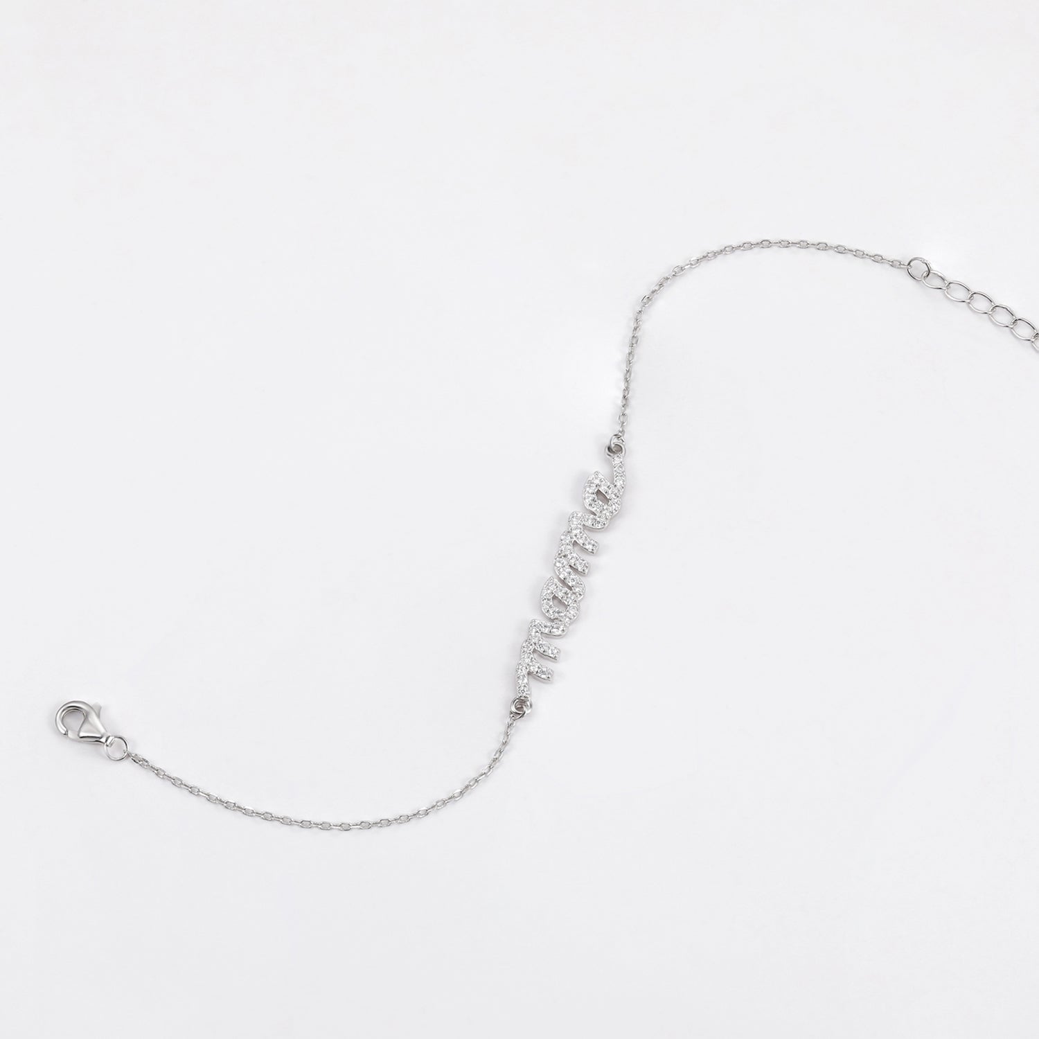 mom bracelet, name bracelet, sterling silver bracelet, gift for mom, affordable jewelry for women