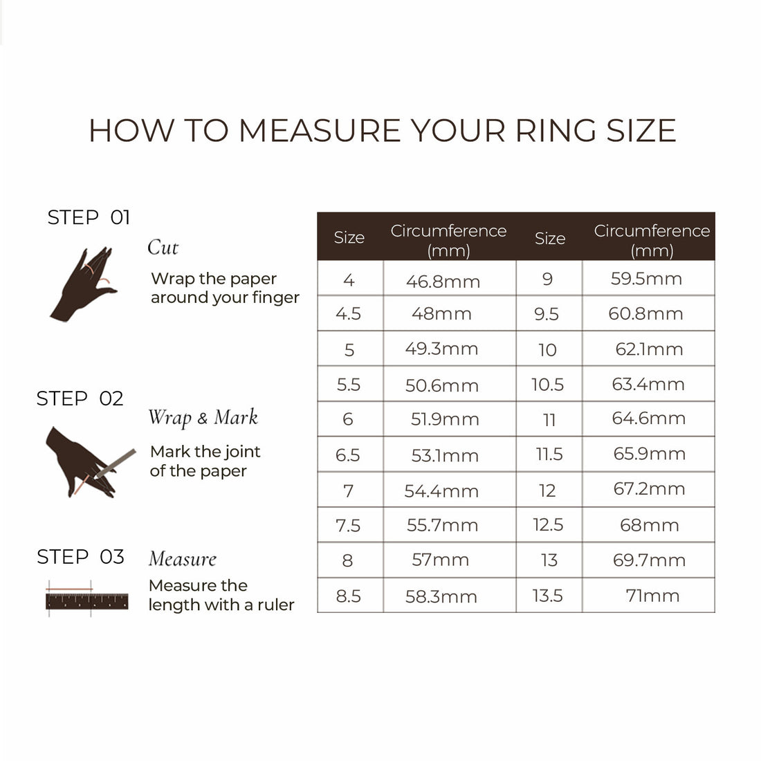 Round Cut Zirconia Solitaire Ring