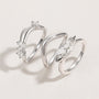 eternity band, unique wedding rings, curved wedding band, urved wedding ring, travel rings, cubic zirconia engagement rings, cz travel rings, travel engagement rings, zirconia jewelry affordable, fake rings for travel