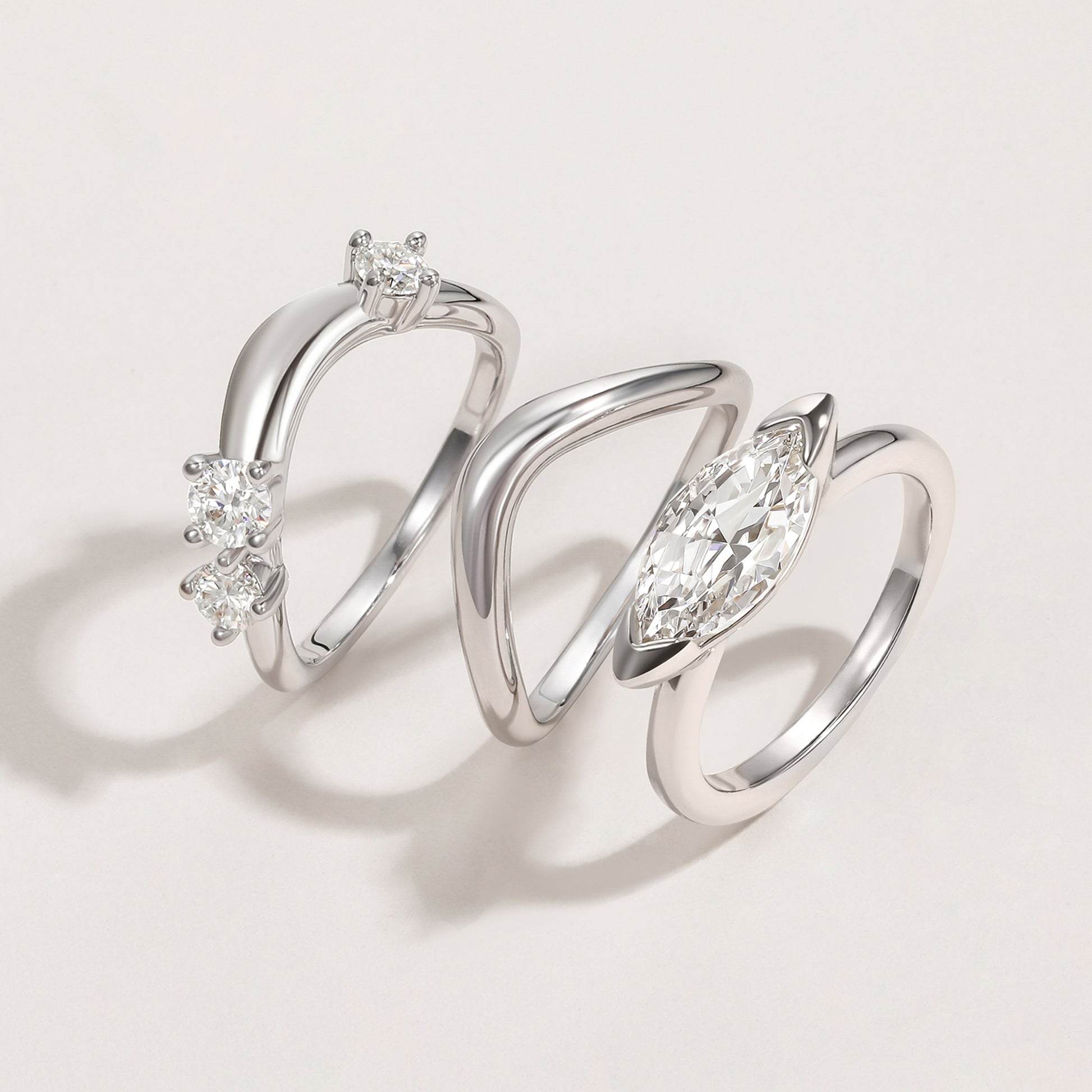 eternity band, unique wedding rings, curved wedding band, urved wedding ring, travel rings, cubic zirconia engagement rings, cz travel rings, travel engagement rings, zirconia jewelry affordable, fake rings for travel