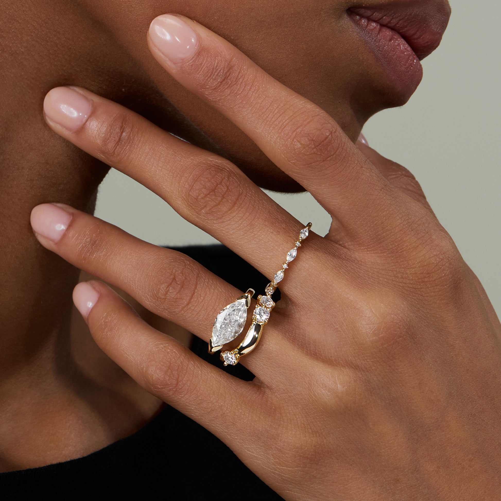 unique wedding bands for women, ring set, engagement ring and wedding band set, eamti, travel ring, eamti jewelry, cubic zirconia travel ring, affordable wedding rings, rings cheap wedding, rings for travel, fake rings for travel