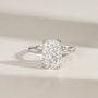 eamti, eamti rings, rings under 50, travel rings, engagement ring silver, Hidden Halo Elongated Cushion Cut Engagement Ring, solitaire Elongated Cushion Cut Engagement Ring, solitaire engagement ring, cubic zirconia, hidden halo, elongated cushion cut