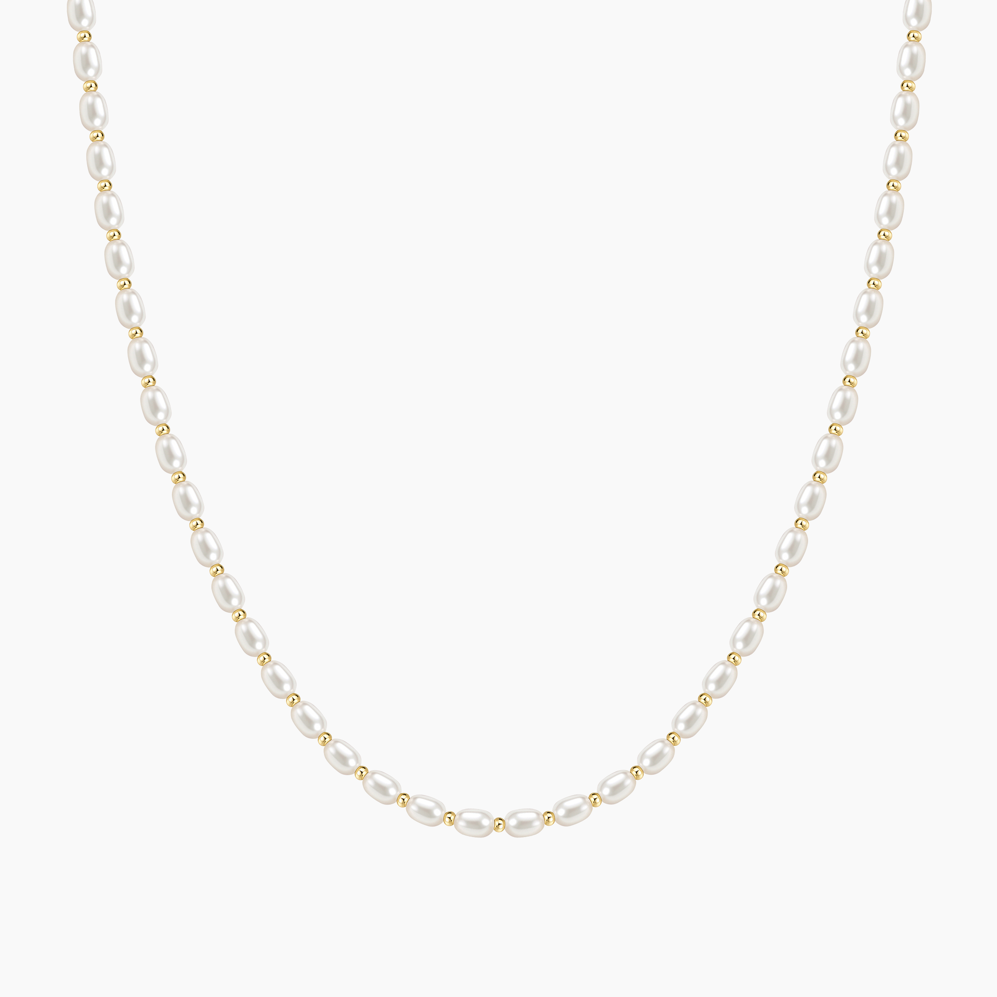 pearl necklace, beaded choker, freshwater pearls, 14K Yellow gold plated brass pearls necklace, freshwater pearl necklace, pearl necklace for brides, wedding pearl necklace, white pearl, pearl choker necklace​, gold and pearl necklace​, white pearl necklace​, chunky pearl necklace, tiny pearl necklace, necklace pearl chain