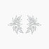 statement earrings, cluster earrings, bridal earrings, wedding earrings, marquise cut, cz stones