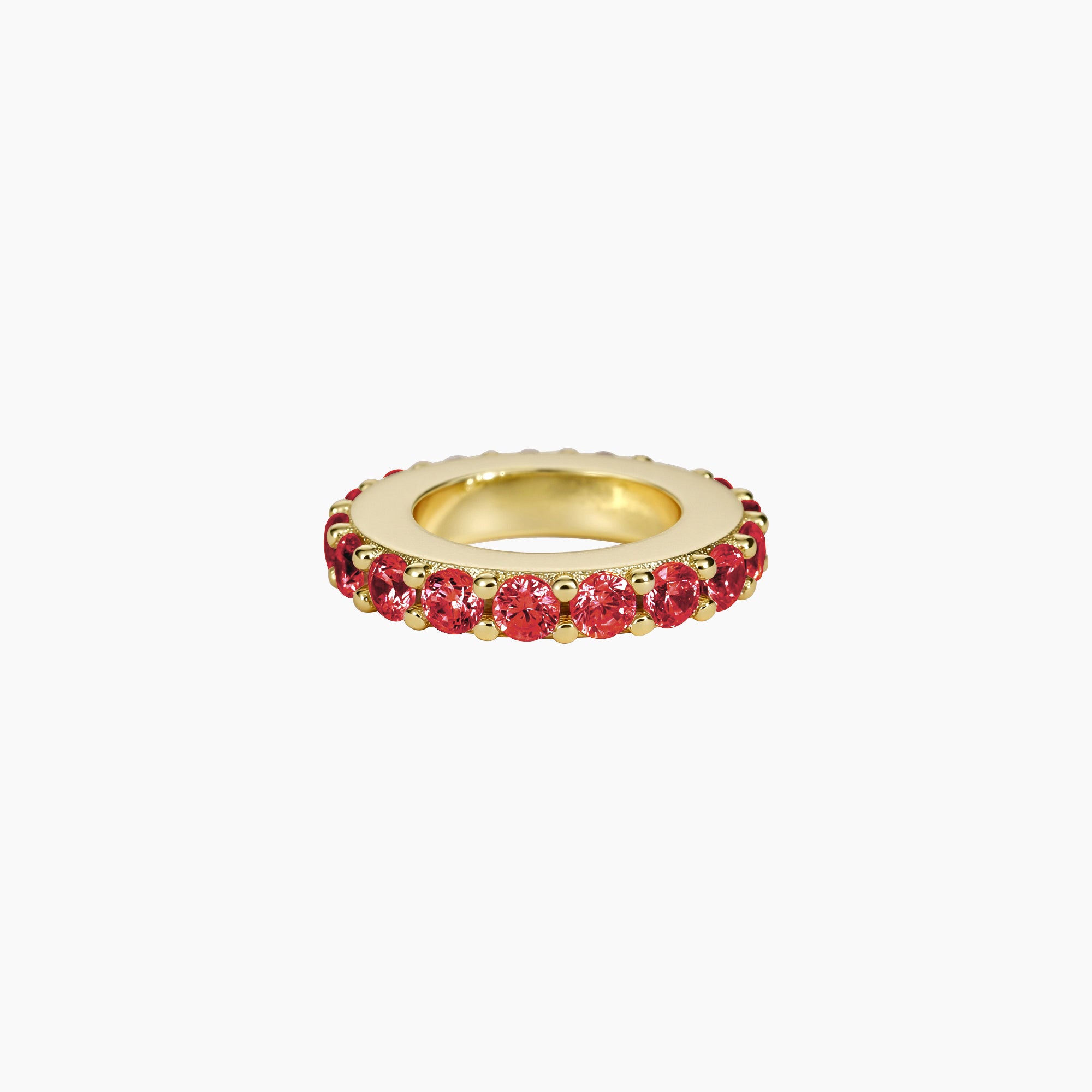 Round Birthstone Charm