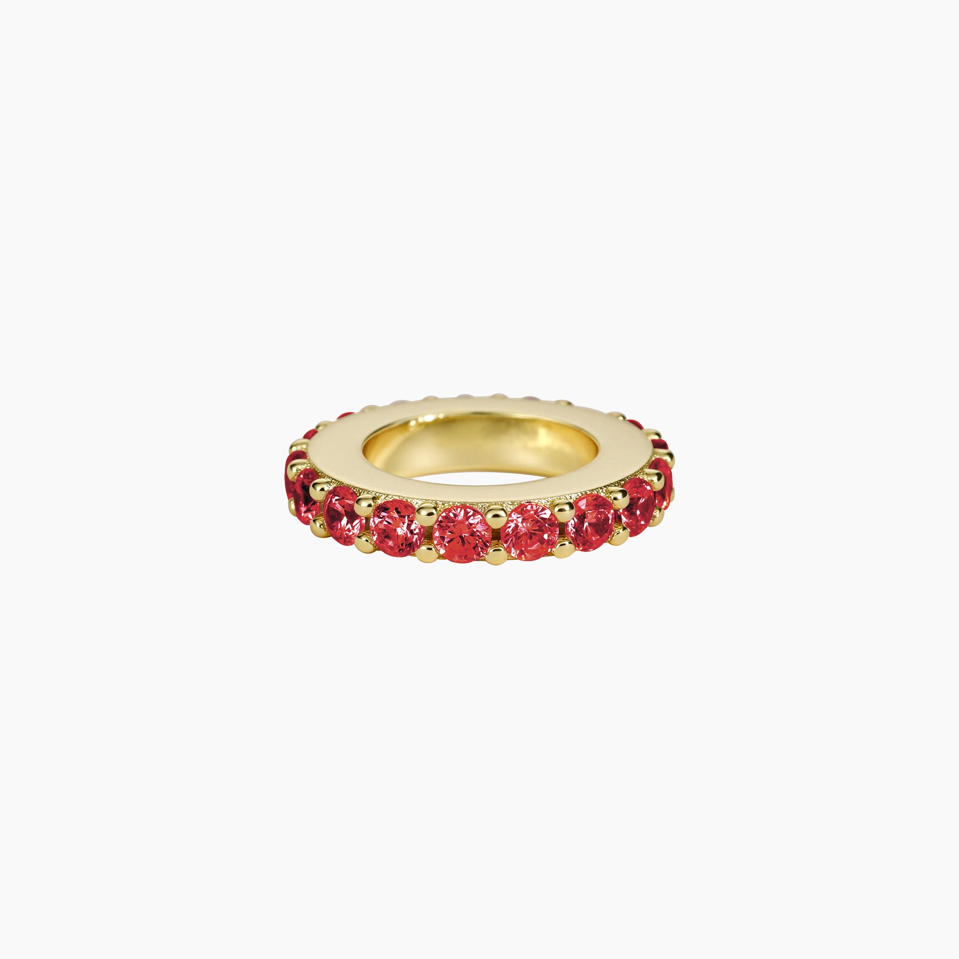 Round Birthstone Charm