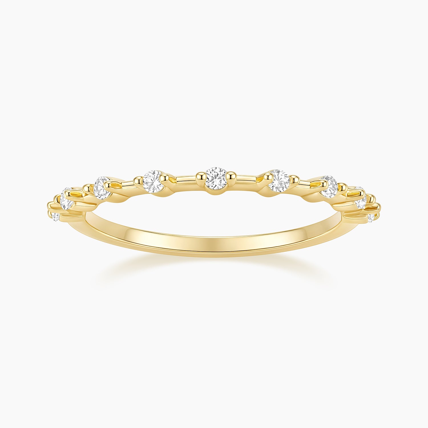 gold band ring, stackable ring, wedding wedding bands, half eternity ring, her and her promise rings, travel wedding bands, cz ring, wedding rings cz, eamti rings, cheap wedding rings under $50, copper ring