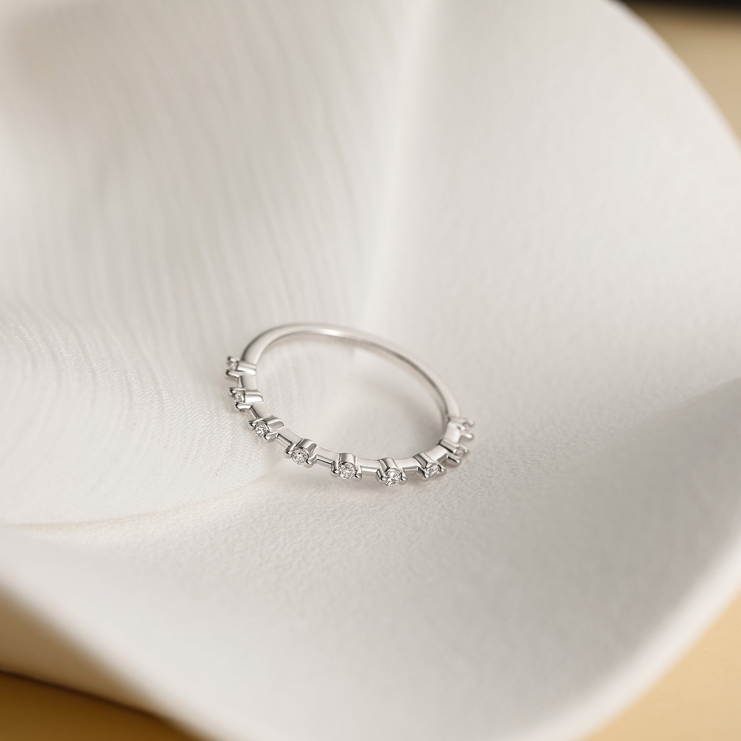 gold band ring, stackable ring, wedding wedding bands, half eternity ring, her and her promise rings, travel wedding bands, cz ring, wedding rings cz, eamti rings, cheap wedding rings under $50, copper ring, round stackable ring