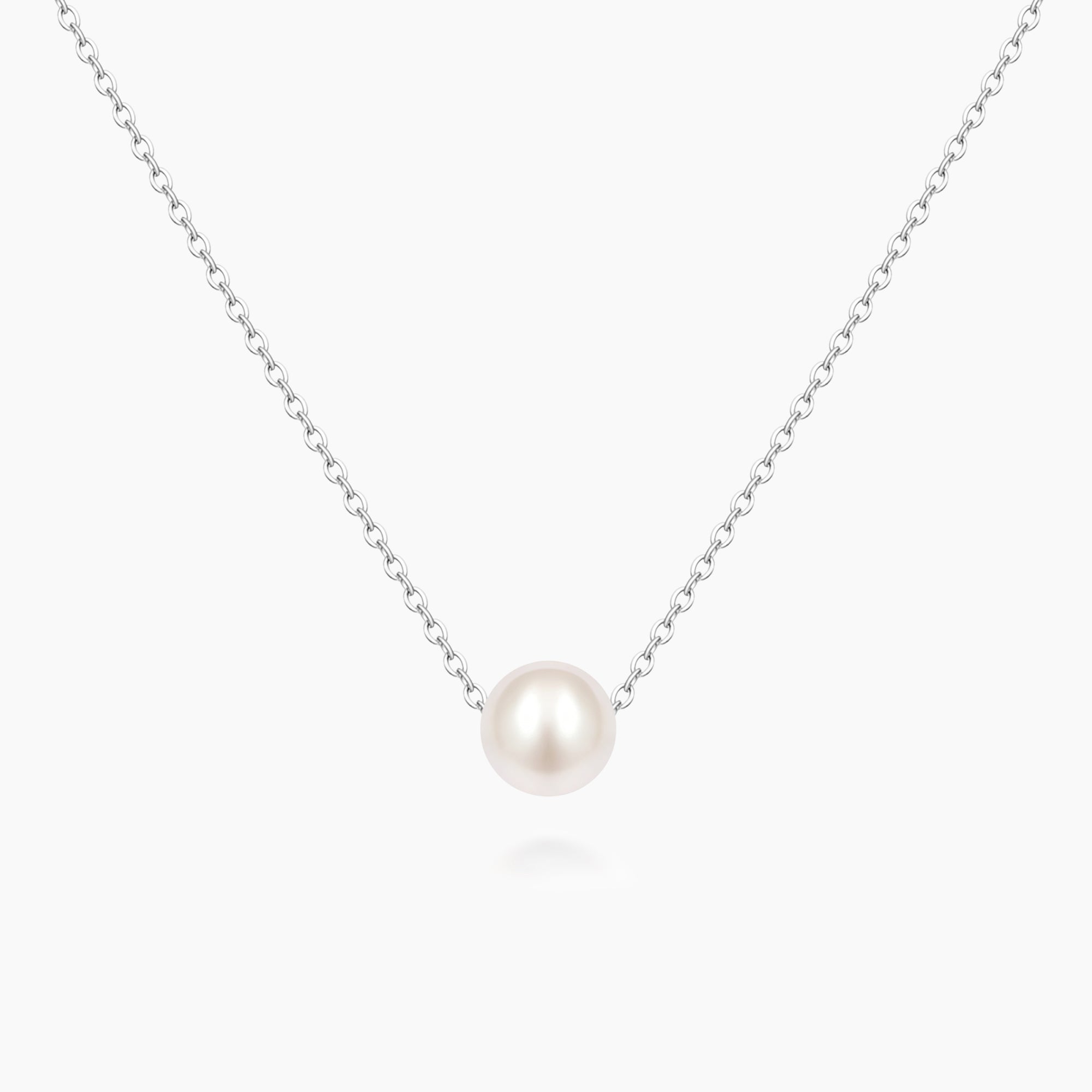 single pearl necklace, freshwater pearl necklace, pearl pendant necklace, freshwater cultured pearls necklace, 925 sterling silver chain,pearl pendant necklace, single pearl necklace