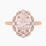 rose gold rings, affordable rings for women, oval wedding rings, vintage wedding rings