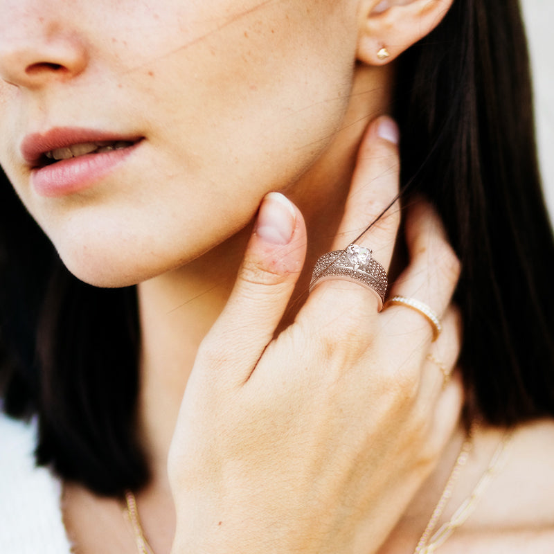 925 Sterling Silver Elegent Ring