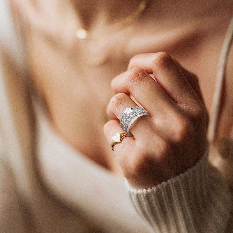 925 Sterling Silver Elegent Ring