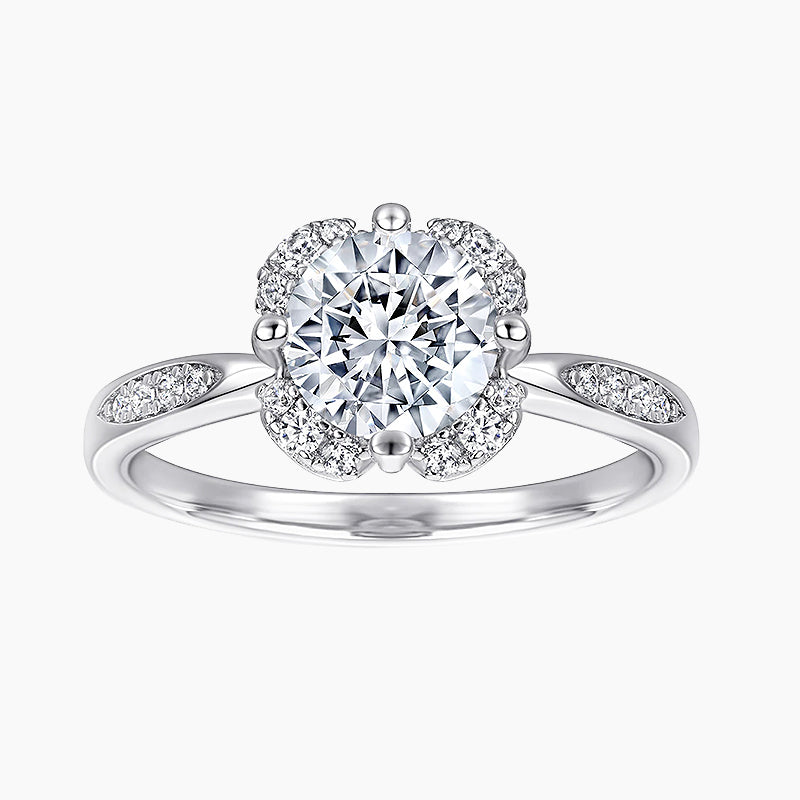 miossanite wedding rings; alternative diamond rings; Eamti;
