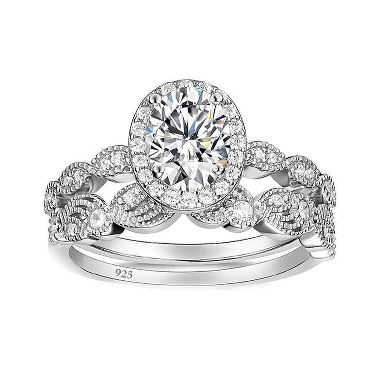 Zirconia wedding ring，Vintage wedding rings，oval wedding rings，Cheap wedding rings，Stacked wedding rings，eamti rings，eamti fashion rings，cubic zirconia oval ring，cheap engagement rings under $50,sterling silver wedding sets