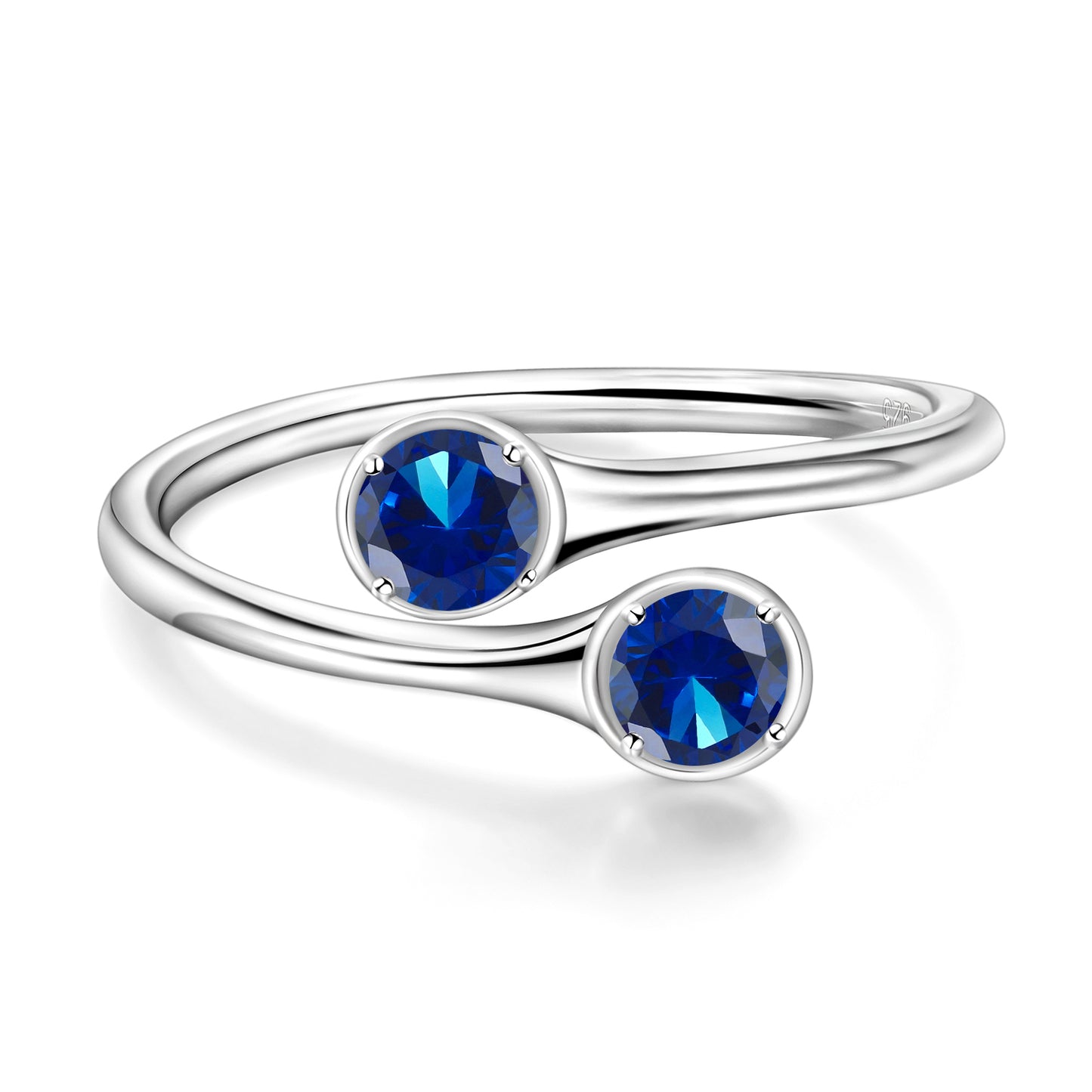 September Double Sapphire Birthstone