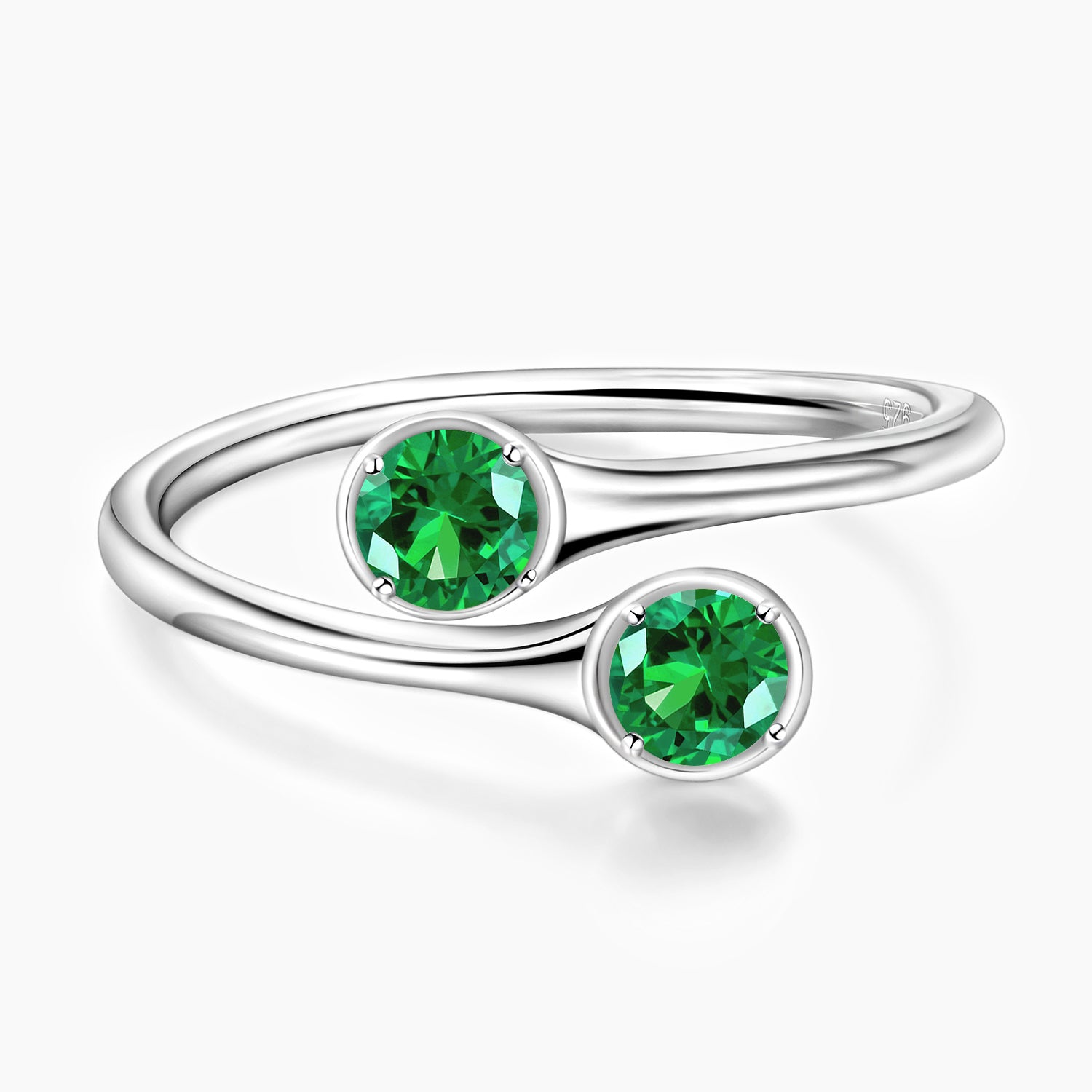 May Double Emerald Birthstone