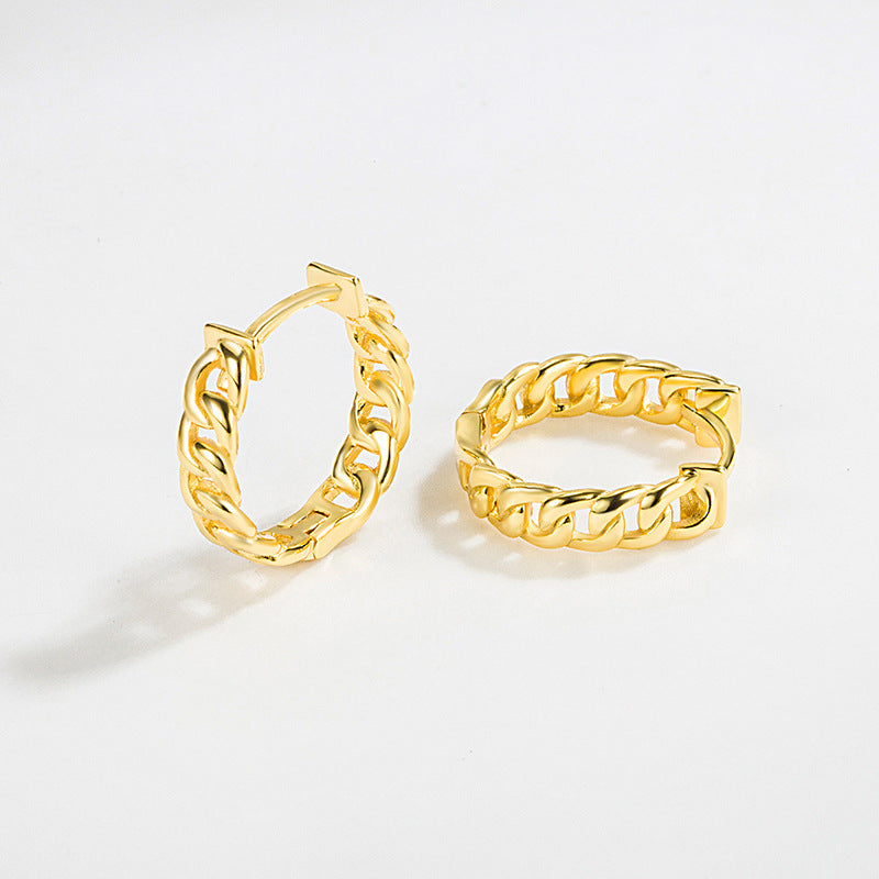 Eamti 925 Silver Chain Earrings