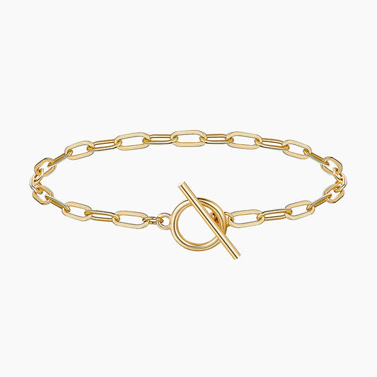 Cross Bracelet for Women Dainty 14k Gold Cubic Zirconia Classic Tennis Bracelet