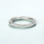 sterling silver rings, twisted gems ring, silver twist ring, wedding band for men, mens wedding band ring under $50