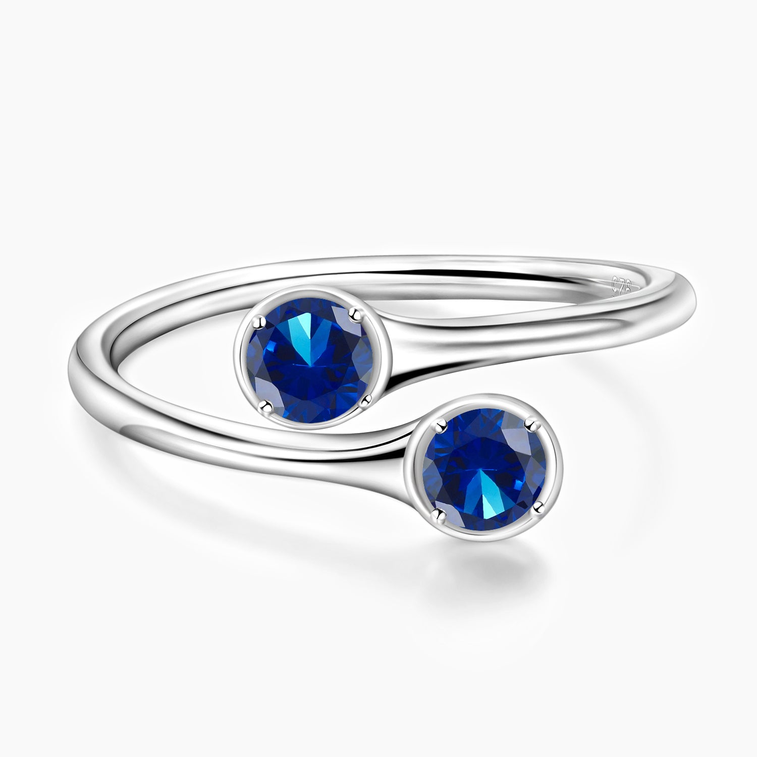 September Double Sapphire Birthstone