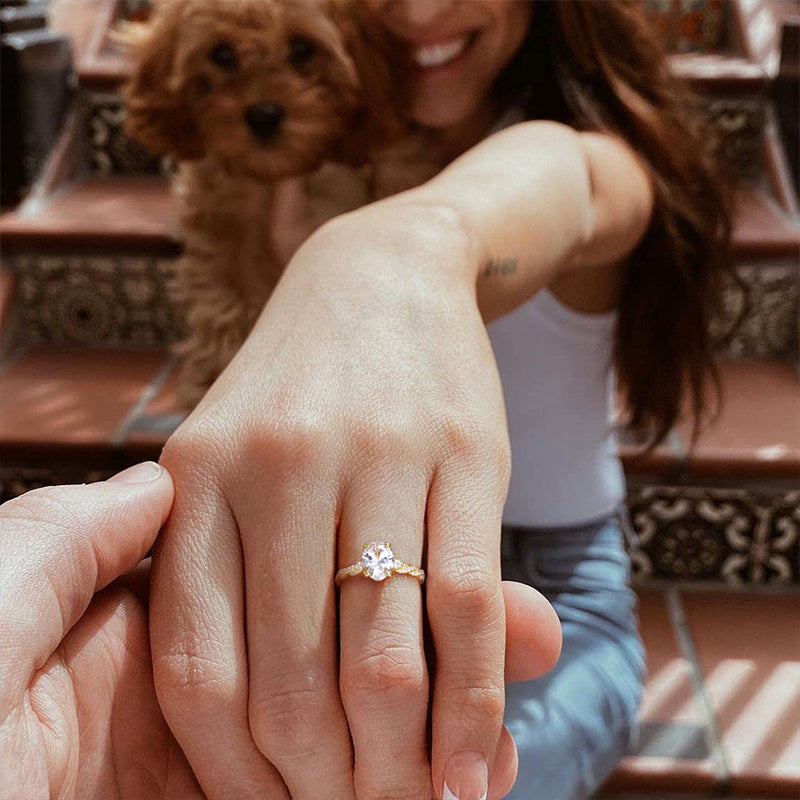 stylish engagement rings; unique wedding rings; Eamti;