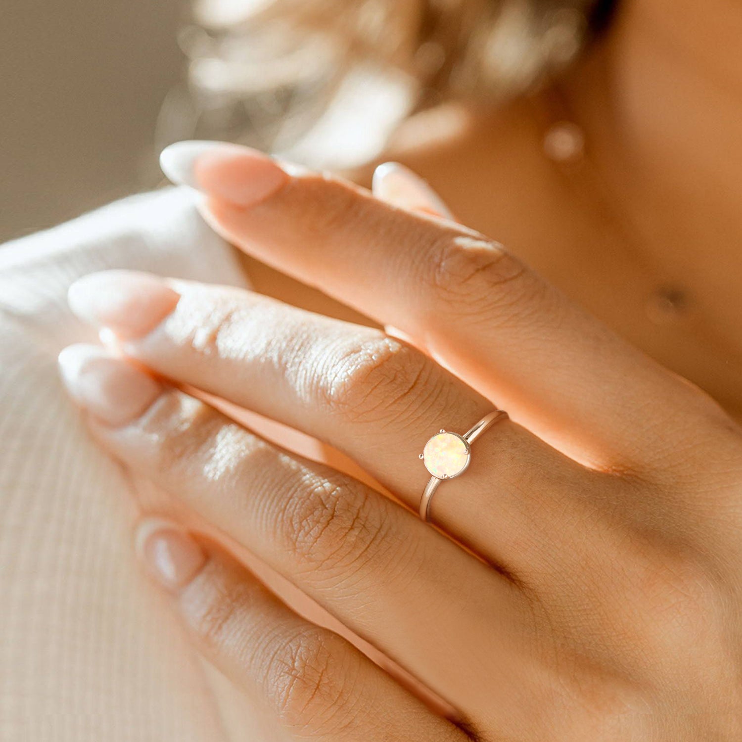 october birthstone, opal birthstone, cheap rings, stacked wedding rings, opal rings, classic wedding rings, 925 ring