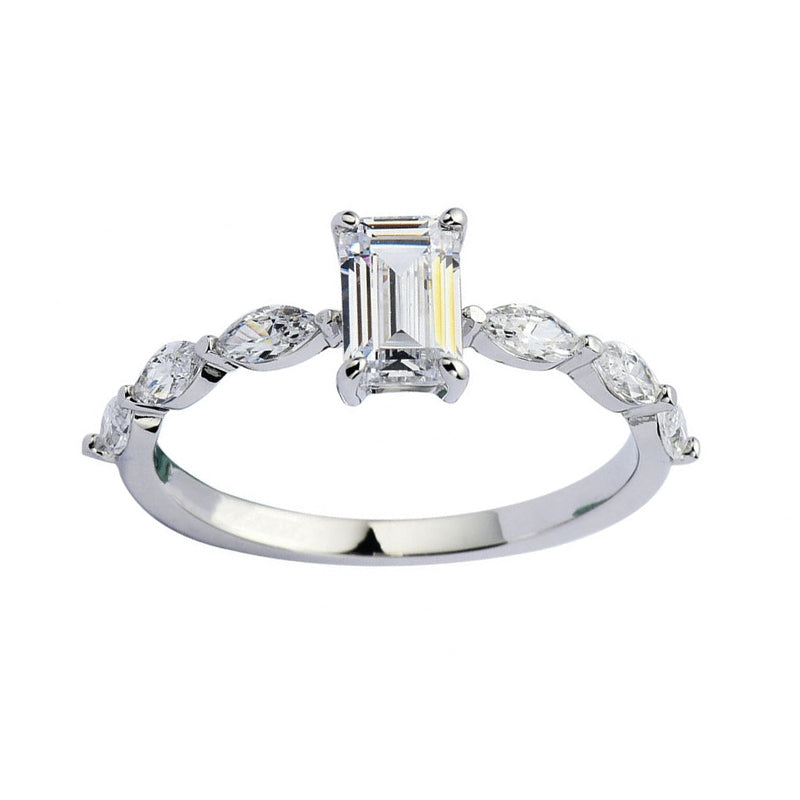 sterling silver wedding rings; quality rings for her; Eamti;