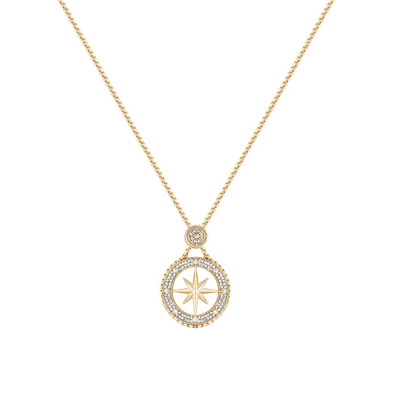 Eight Awn Star Necklace For Women