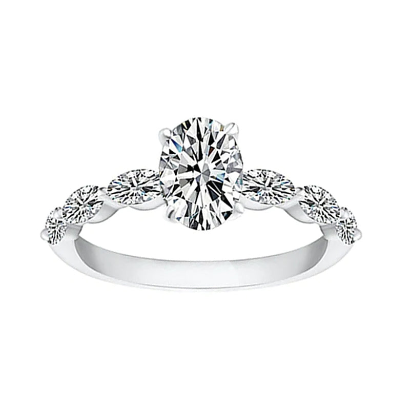 Classic Cut Engagement Ring